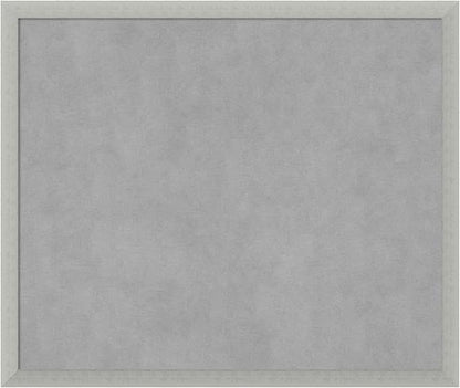 Amanti Art Silver Framed Magnetic Board 22x26 Medium Vision Board by AmantiArt