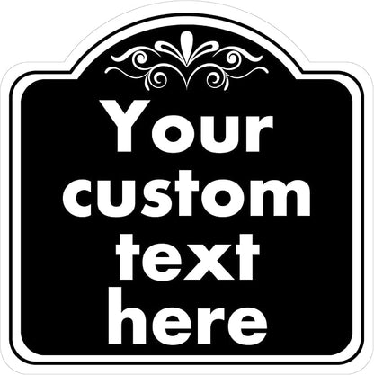 Custom Sign, Custom Indoor/Outdoor Decorative Sign，Aluminum Weatherproof Metal by HKSIGNS