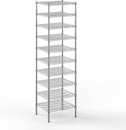 Regal Altair 21" Deep x 24" Wide x 86" Height Wire Shelving Kit | 10-Tier | NSF by Regal+Altair