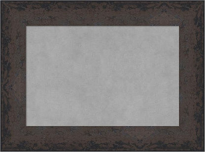 Amanti Art Black Framed Magnetic Board 17x23 Small Vision Board by AmantiArt
