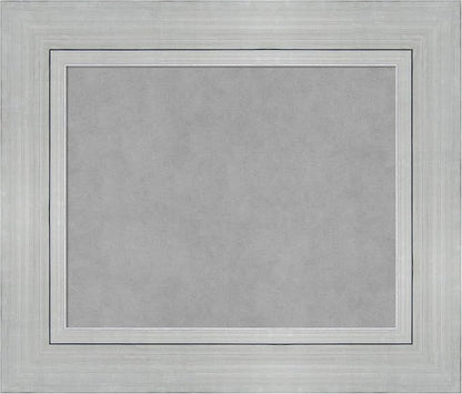 Amanti Art Silver Framed Magnetic Board 23x27 Small Vision Board by AmantiArt