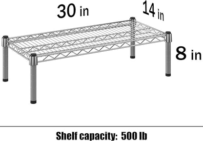 Regal Altair 14" Deep x 30" Wide x 8" Height 1-Tier Wire Shelving Kit | NSF - Image 3