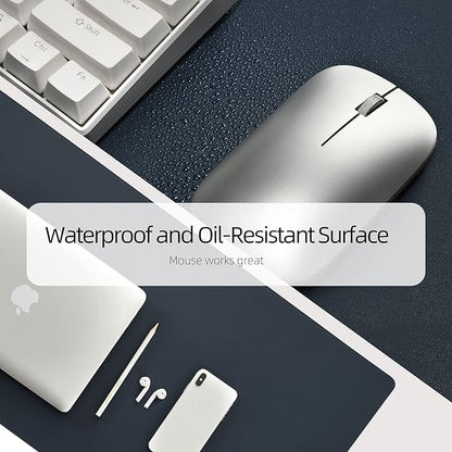 Wolaile PU Leather Desk Pad Blotter, 36x17in Non-Slip Large Mouse Pad/Writing - Image 9