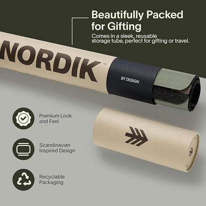 Nordik Felt and Leather Desk Mat - Image 3