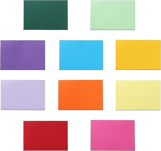 Guakicae 60 Sheets 10 Assorted Colors Cardstock 4 x 6 Scrapbooking Paper by Guakicae