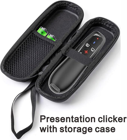Presentation Clicker with Case Storage, Wireless Presenter Remotes with USB-A&C - Image 3