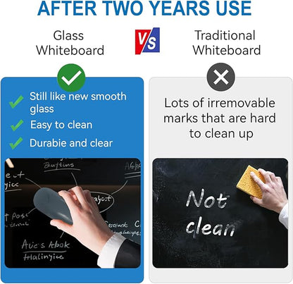 Glass Dry Erase Black Board - Image 2