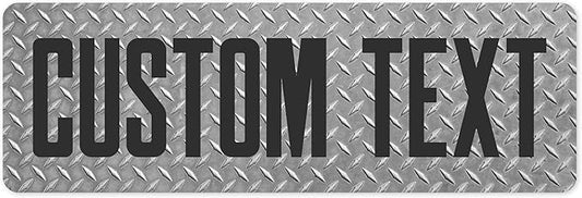 Custom Sign, Custom Street Sign, 11 Font Colors, 13 Font Styles, 4 Hole Options by MySignCenter