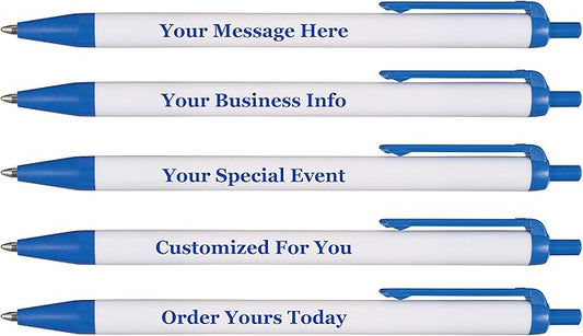 RevMark Personalized Ballpoint Pen, Custom Printed Name, Business or Event by RevMark