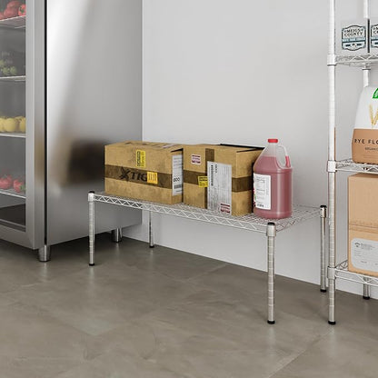 Regal Altair 18" Deep x 42" Wide x 14" Height Wire Shelving Kit | 1-Tier | NSF - Image 6