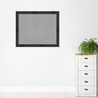 Amanti Art Black Framed Magnetic Board 37x45 X-Large Vision Board - Image 5