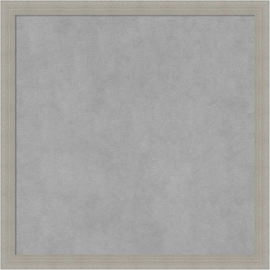 Amanti Art Grey Framed Magnetic Board 22x22 Medium Vision Board by AmantiArt