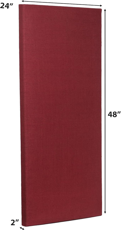 ATS Acoustics Sound Absorbing Acoustic Panel 24" x 48" x 2" Beveled Edge - Image 3