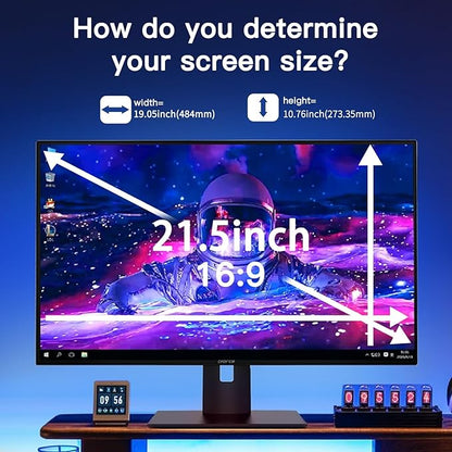 21.5 Inch Magnetic Hanging Computer Privacy Screen - Image 3