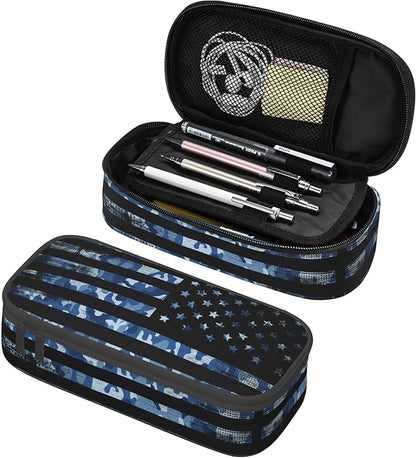 YIJIUWKIS American Flag Style Pencil Case by YIJIUWKIS