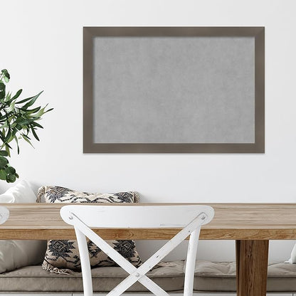 Amanti Art Grey Framed Magnetic Board 18x26 Medium Vision Board - Image 5