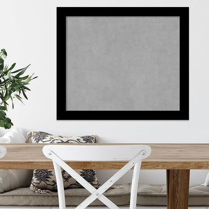 Amanti Art Black Framed Magnetic Board 23x27 Medium Vision Board - Image 5