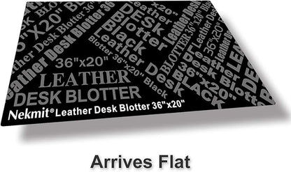 Nekmit Leather Desk Blotter Pad 36 x 20 Inches, Waterproof - Image 8