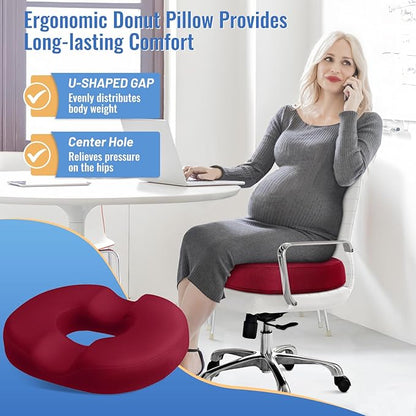 CloudBliss Donut Pillow Seat Cushion Chair Pad - Image 3