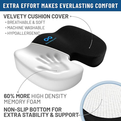 Everlasting Comfort Doctor Recommended Memory Foam Seat Cushion - Image 6