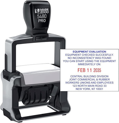 Mark 2000 5480 Professional Self Inking Date Stamp by Mark2000