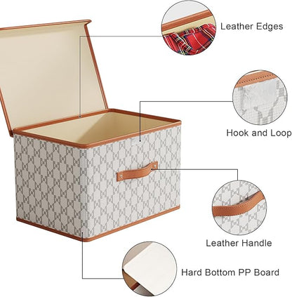 Tuza 4 Pack Fabric Storage Bins - Image 7