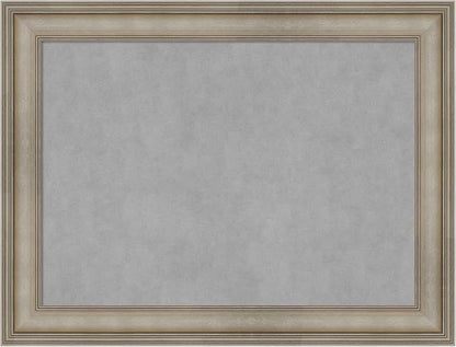 Amanti Art Silver Framed Magnetic Board 25x33 Medium Vision Board by AmantiArt