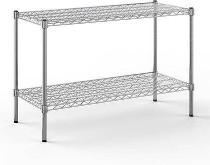 Regal Altair 18" Deep x 42" Wide x 27" Height Wire Shelving Kit | 2-Tier | NSF by Regal+Altair