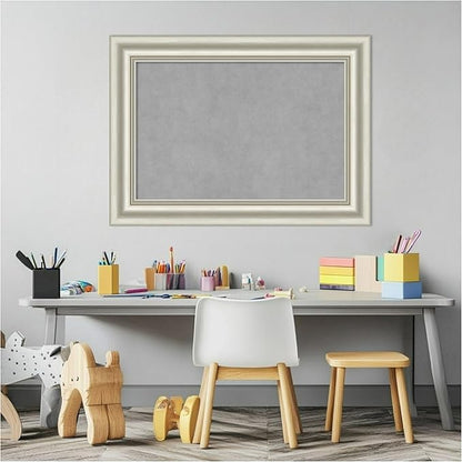 Amanti Art Silver Framed Magnetic Board 22x30 Medium Vision Board - Image 5
