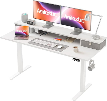 Agilestic 53 x 24 Inches Height Adjustable Electric Standing Desk by Agilestic