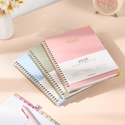 Forvencer 2026 Planner, Hardcover Calendar Planner Weekly and Monthly, Jan 2026 - Image 6