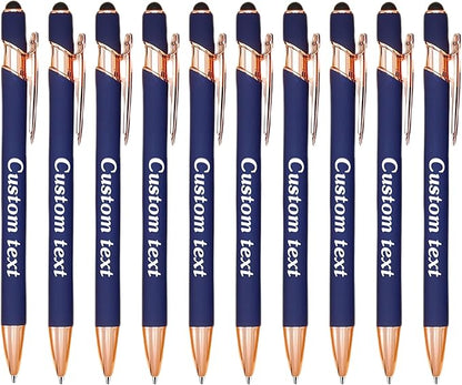 CRME Ballpoint Pen 2-in-1 Stylus Bulk Custom Pens Personalized Engraved Metal by Unknown