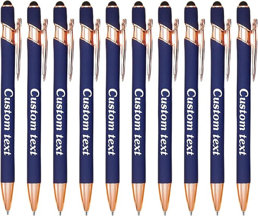 CRME Ballpoint Pen 2-in-1 Stylus Bulk Custom Pens Personalized Engraved Metal by Unknown