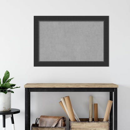 Amanti Art Black Framed Magnetic Board 25x37 Large Vision Board - Image 5