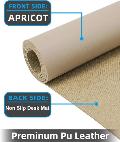 Small Desk Mat, Leather Desk Pad Protector, Desk Mouse pad, Office Desk mat - Image 2
