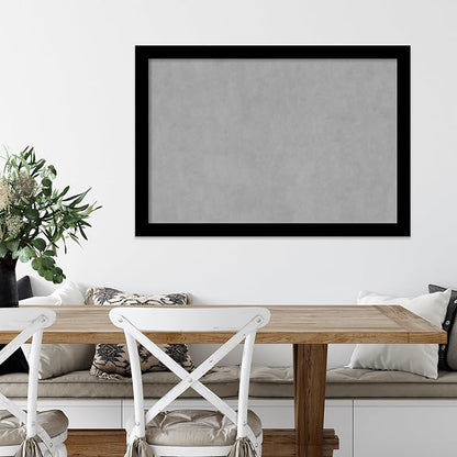 Amanti Art Black Framed Magnetic Board 27x39 Large Vision Board - Image 5