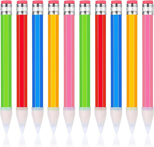 WLLHYF 10 Pcs Wooden Jumbo Pencils by WLLHYF