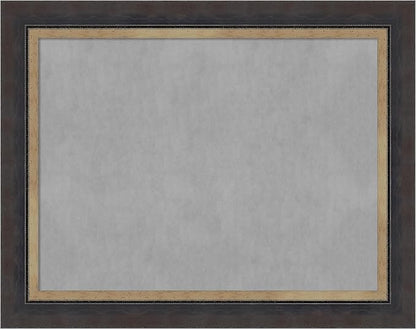 Amanti Art Black Framed Magnetic Board 23x29 Medium Vision Board by AmantiArt