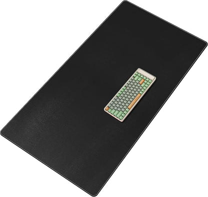 CENNBIE Leather Desk Pad Large, 47.2" x 27.5" Desk Mat Blotter Protector by CENNBIE