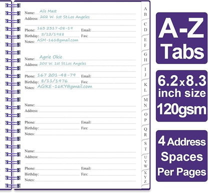 Address Book with Alphabetical Tabs - Image 3