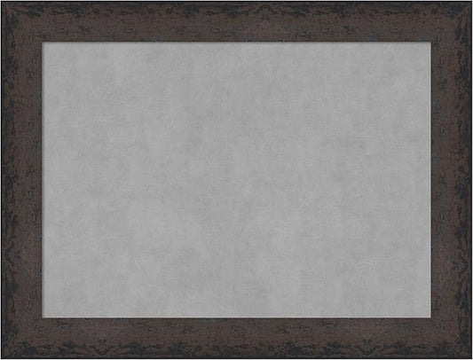 Amanti Art Black Framed Magnetic Board 25x33 Medium Vision Board by AmantiArt