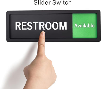 Restroom Sign – In Use/Available Slide Switch Sign ，Premium Durable Acrylic - Image 4