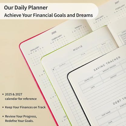 Crein Lynh 2025-2027 Premium Planner, Weekly & Monthly Calendar Planner - Image 4