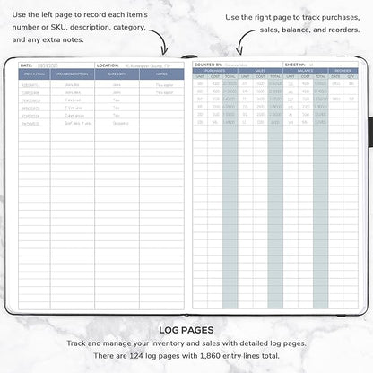Clever Fox Inventory & Sales Log Book - Image 3