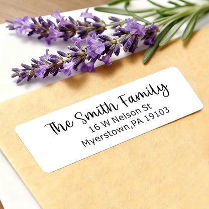 EDSG Personalized Return Address Labels, Custom Address Stickers on Sheets - Image 6