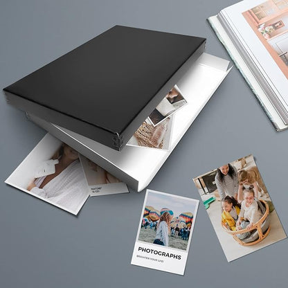 Lineco Museum Archival Storage Box, 11.75x17.75x1.5 in. Drop Front Design. - Image 8
