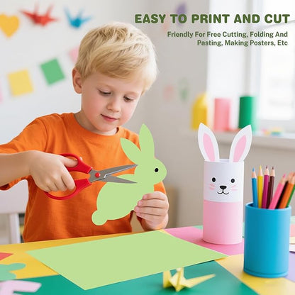 Cardstock 8.5 X 11, 40 Sheets Light Green Card Stock, 75lb/ 200gsm Pale Green - Image 5