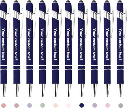 CRME Ballpoint Pen 2-in-1 Stylus Bulk Custom Pens Personalized Engraved Metal by Unknown