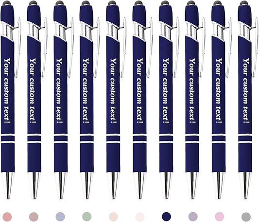 CRME Ballpoint Pen 2-in-1 Stylus Bulk Custom Pens Personalized Engraved Metal by Unknown