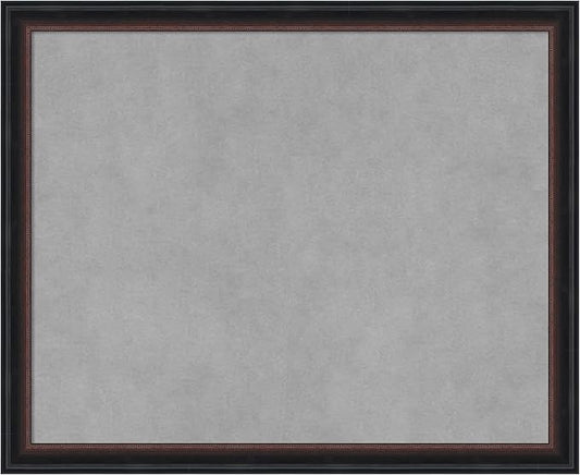 Amanti Art Black Framed Magnetic Board 18x22 Small Vision Board by AmantiArt